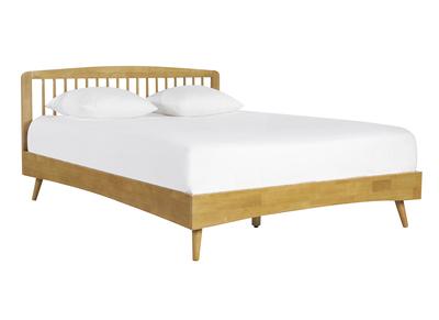 Lit 2 places 160x200 en bois TERRY