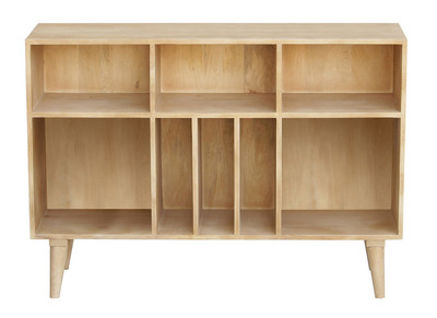 Meuble vinyle en bois manguier massif L120 cm ISIDRO